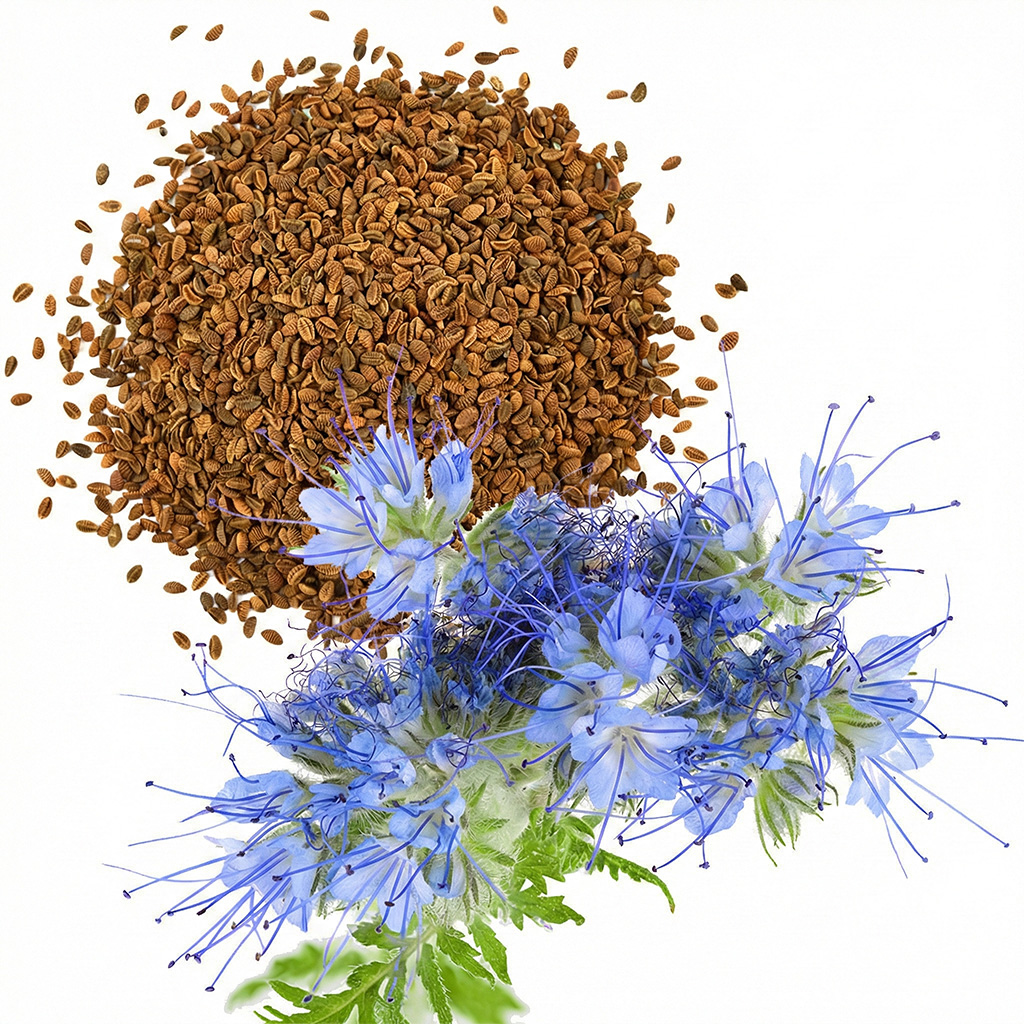 Phacélie à feuilles de tanaisie (semences / pâturage apicole) - 1 kg