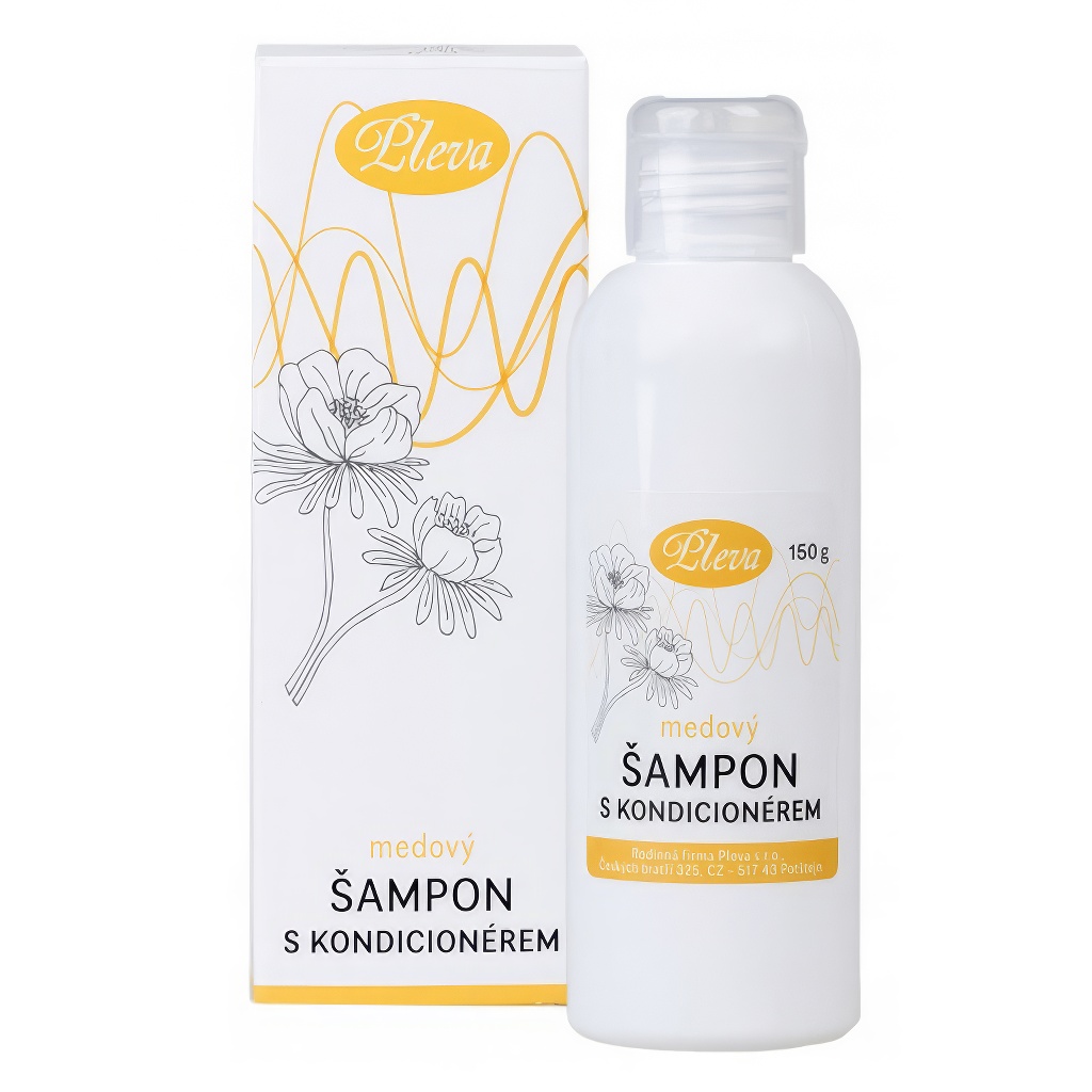 Pleva shampooing au miel avec après-shampooing - 150 g