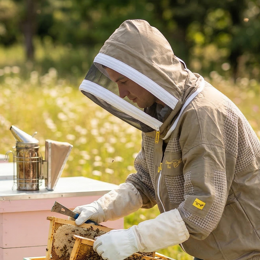 Vareuse d'apiculteur avec ventilation partielle Elegant Bee taille : S-XXXXL