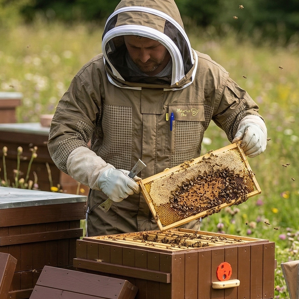 Combinaison d'apiculture avec ventilation partielle Elegant Bee taille : S-XXXXL