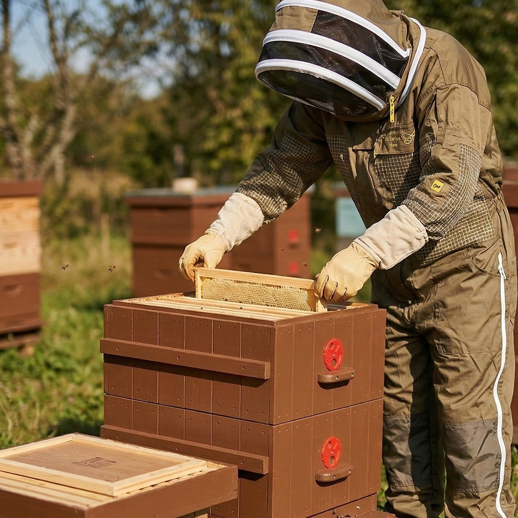 Combinaison d'apiculture avec ventilation partielle Elegant Bee taille : S-XXXXL