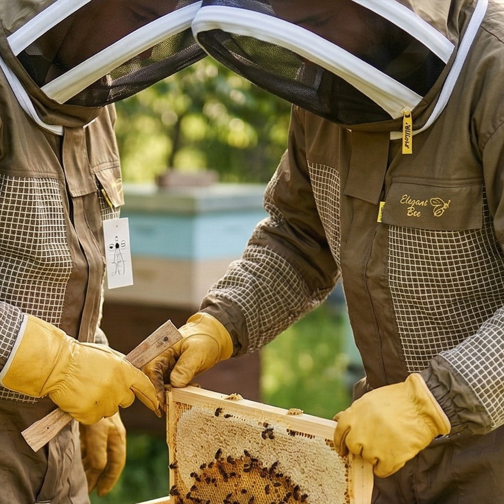 Combinaison d'apiculture avec ventilation partielle Elegant Bee taille : S-XXXXL