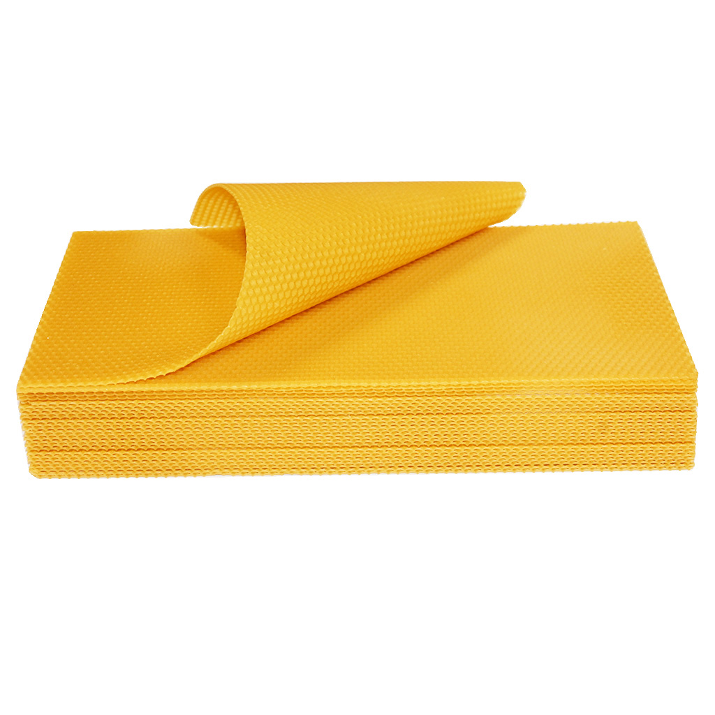 Feuilles de cire d'abeille Langstroth Jumbo (285) - 424x262 mm