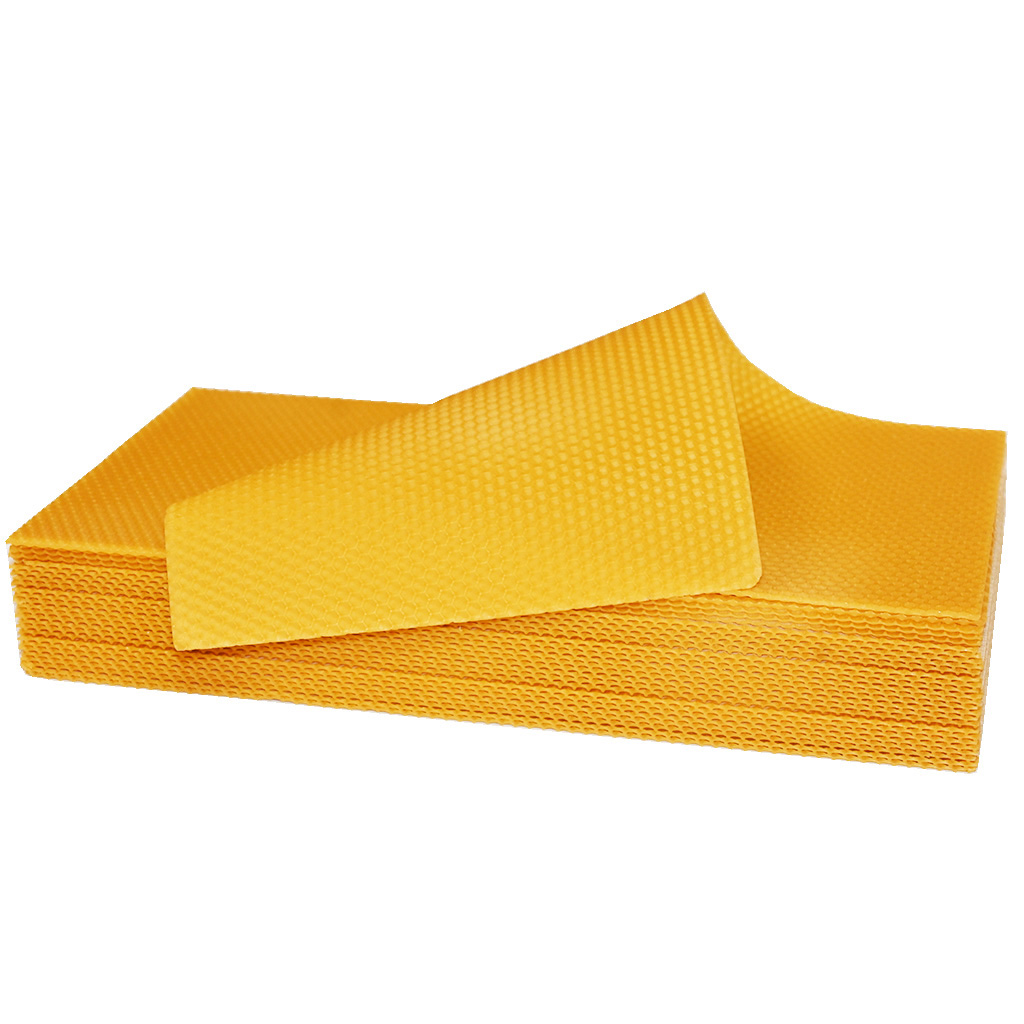 Feuilles de cire d'abeille Langstroth Jumbo (285) - 424x262 mm