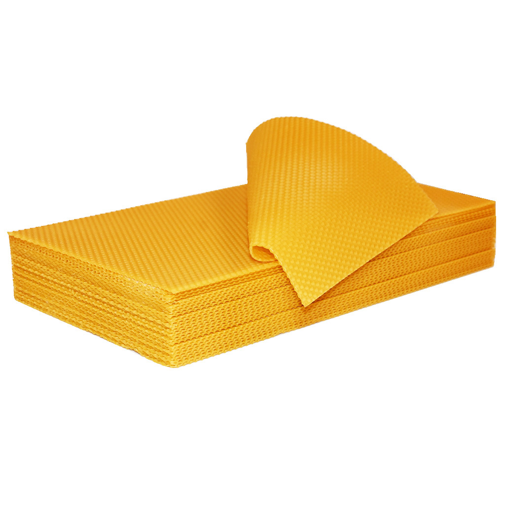 Feuilles de cire gaufrée Langstroth 1/1 (232) - 424x205 mm