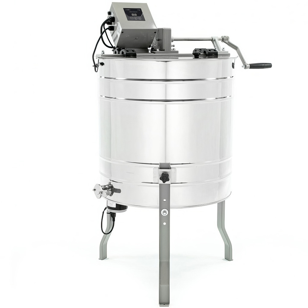 Extracteur de miel Lysoň OPTIMA, 4 cadres, manuel-électrique 12/230V P60
