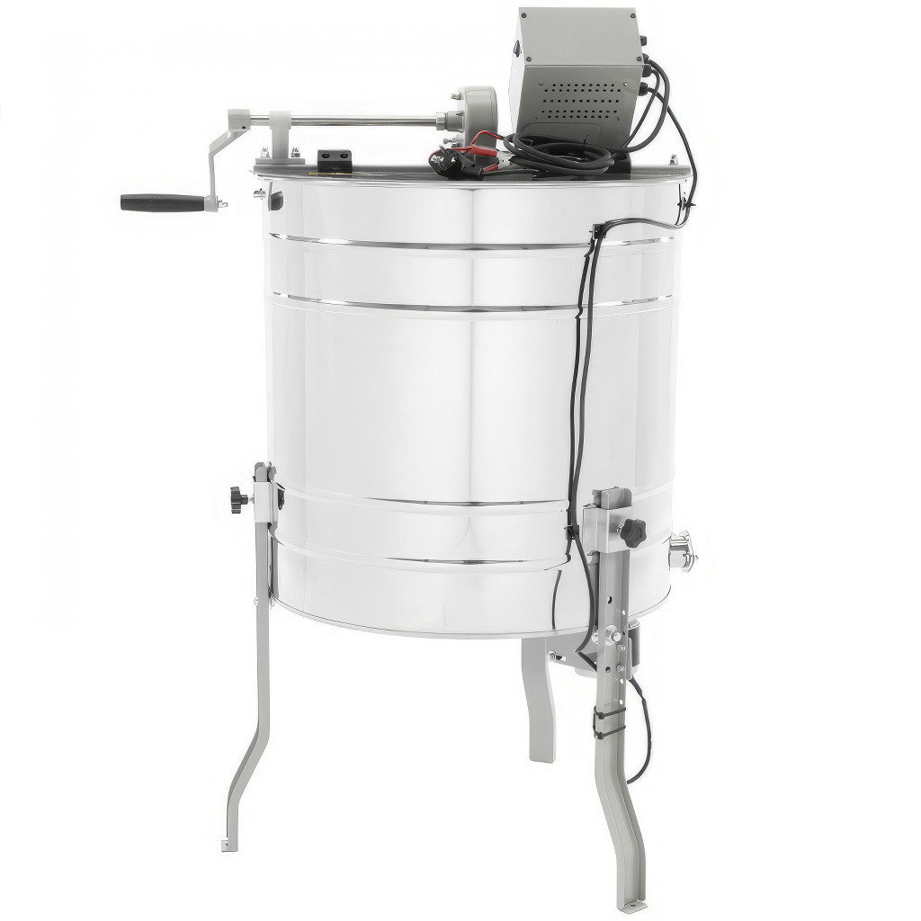Extracteur de miel Lysoň OPTIMA, 4 cadres, manuel-électrique 12/230V P60