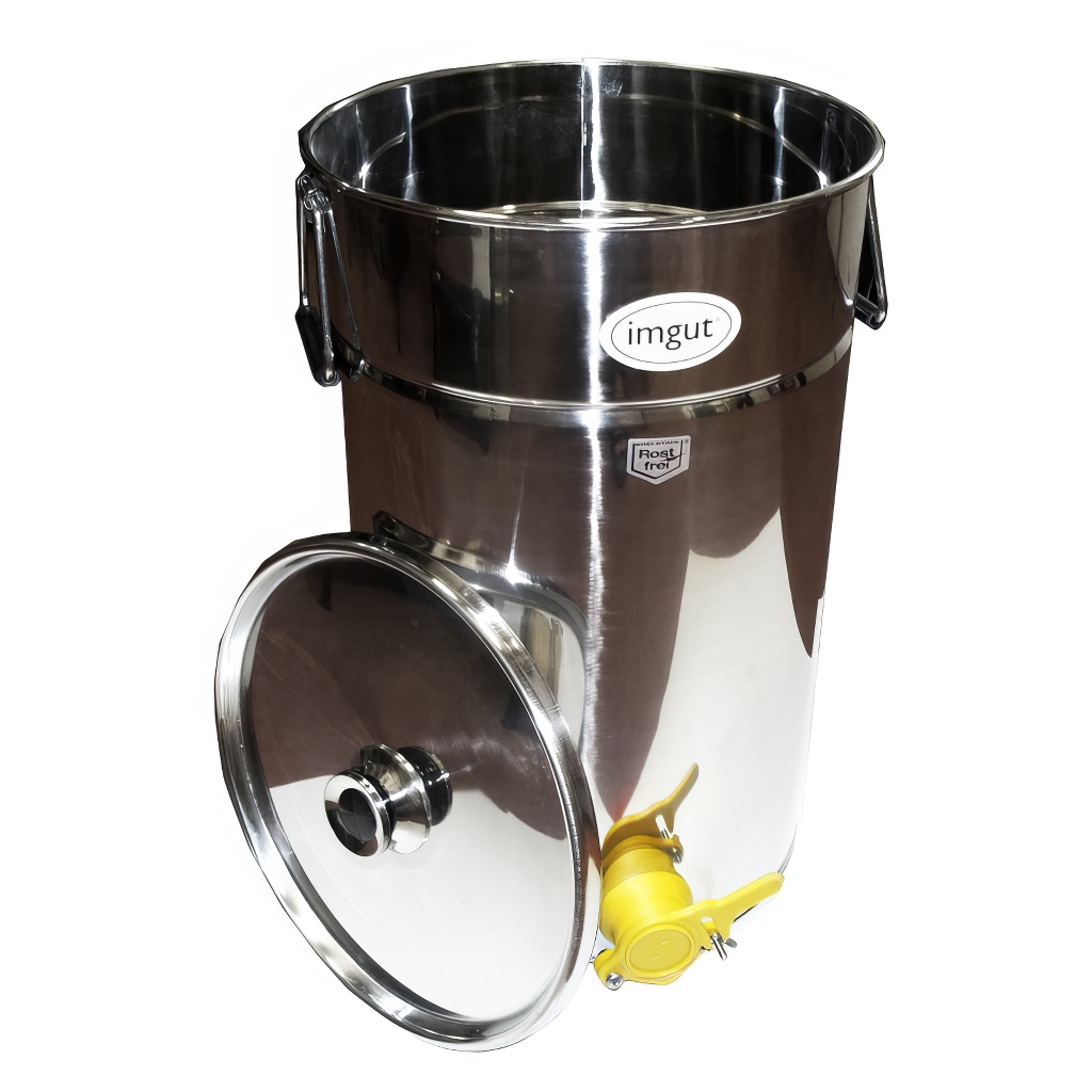 Maturateur en inox 50 kg - robinet en plastique