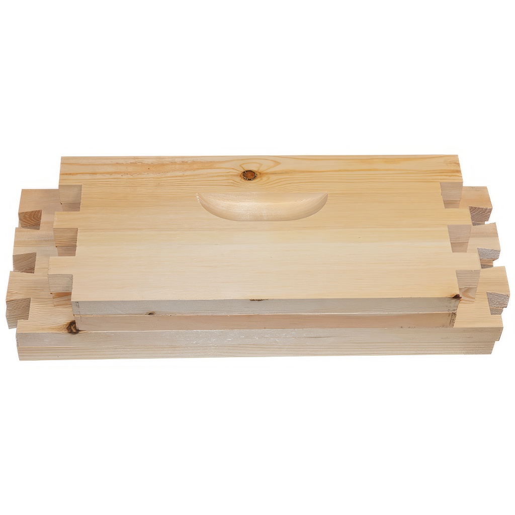 Hausse Langstroth Original 1/1 (232 mm) - 10 cadres - assemblage à queue d'aronde - en kit