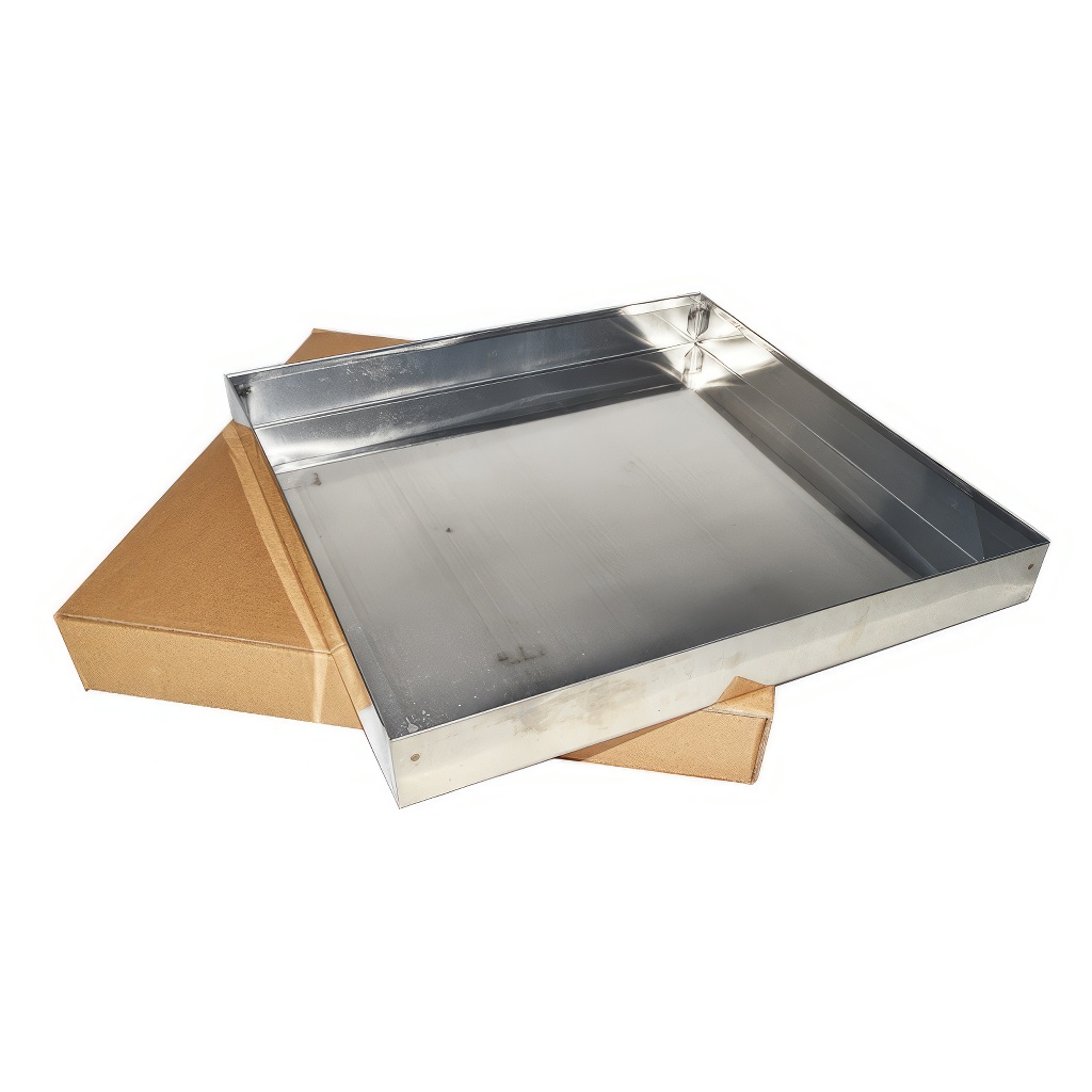 Couvre-cadres inox 510x510x50 mm - ruche 2 cm