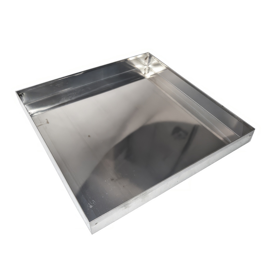 Couvre-cadres inox 510x510x50 mm - ruche 2 cm