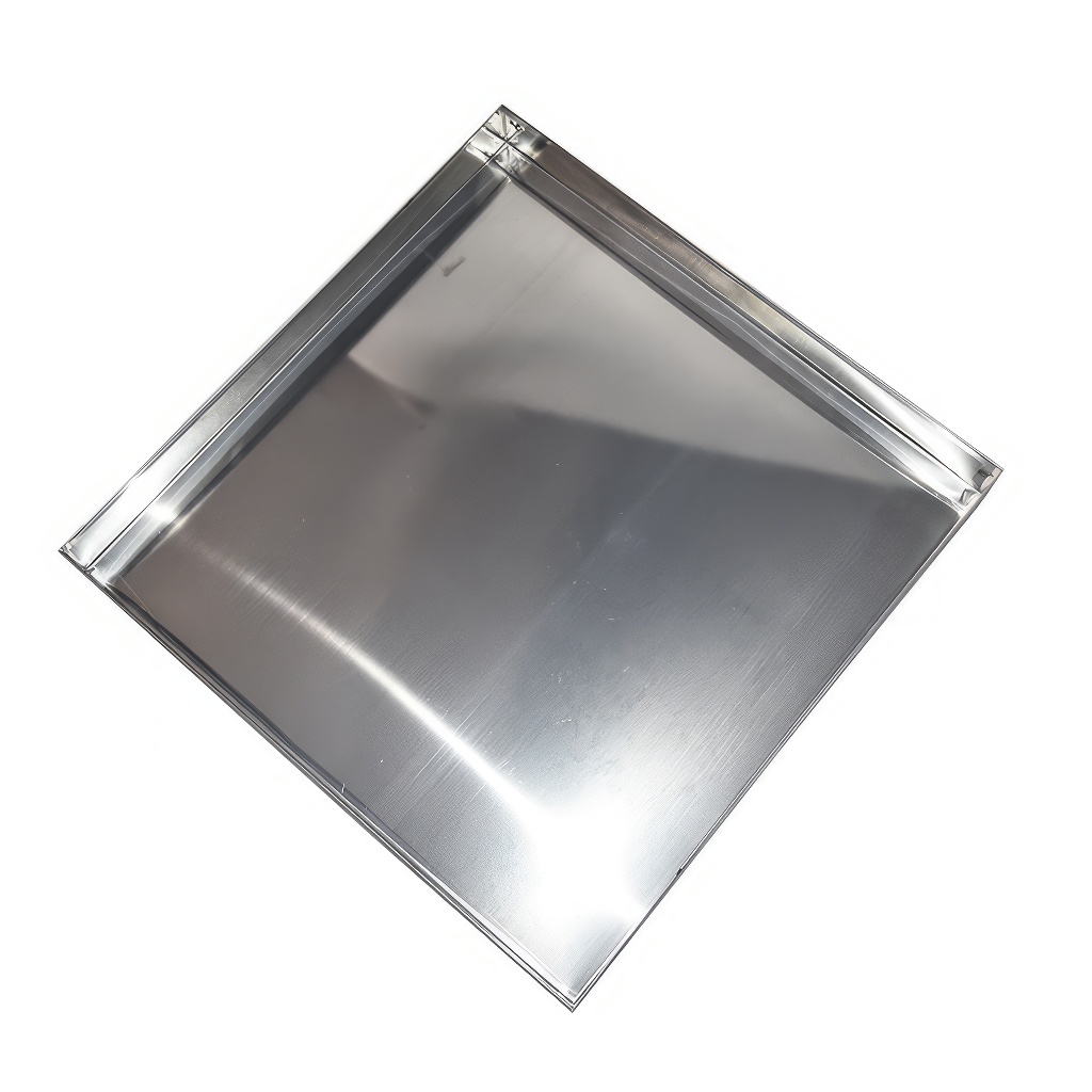 Couvercle inox 530x530x60 mm - ruche 3 cm