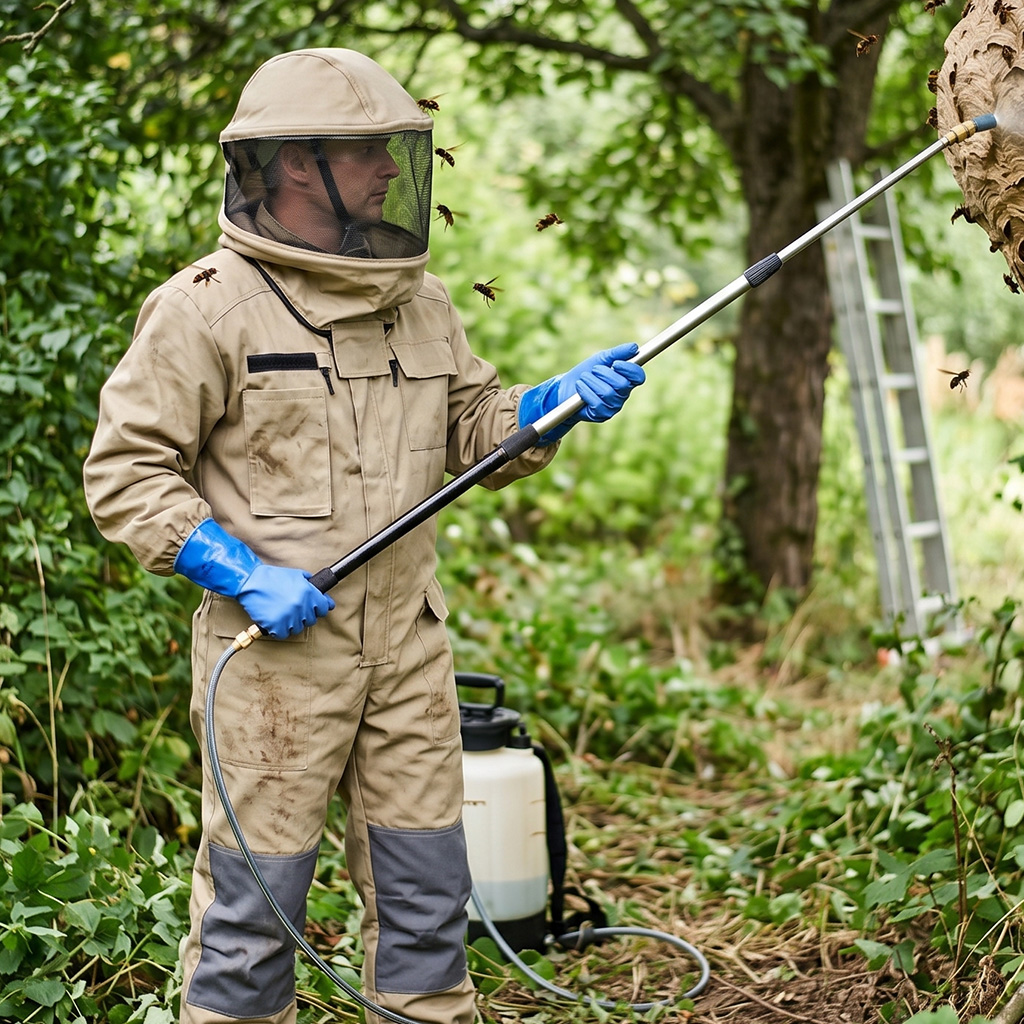 Combinaison de protection pour la destruction des nids de guêpes et de frelons, S-XXXL