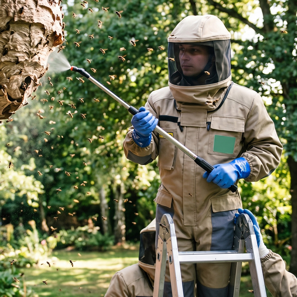 Combinaison de protection pour la destruction des nids de guêpes et de frelons, S-XXXL