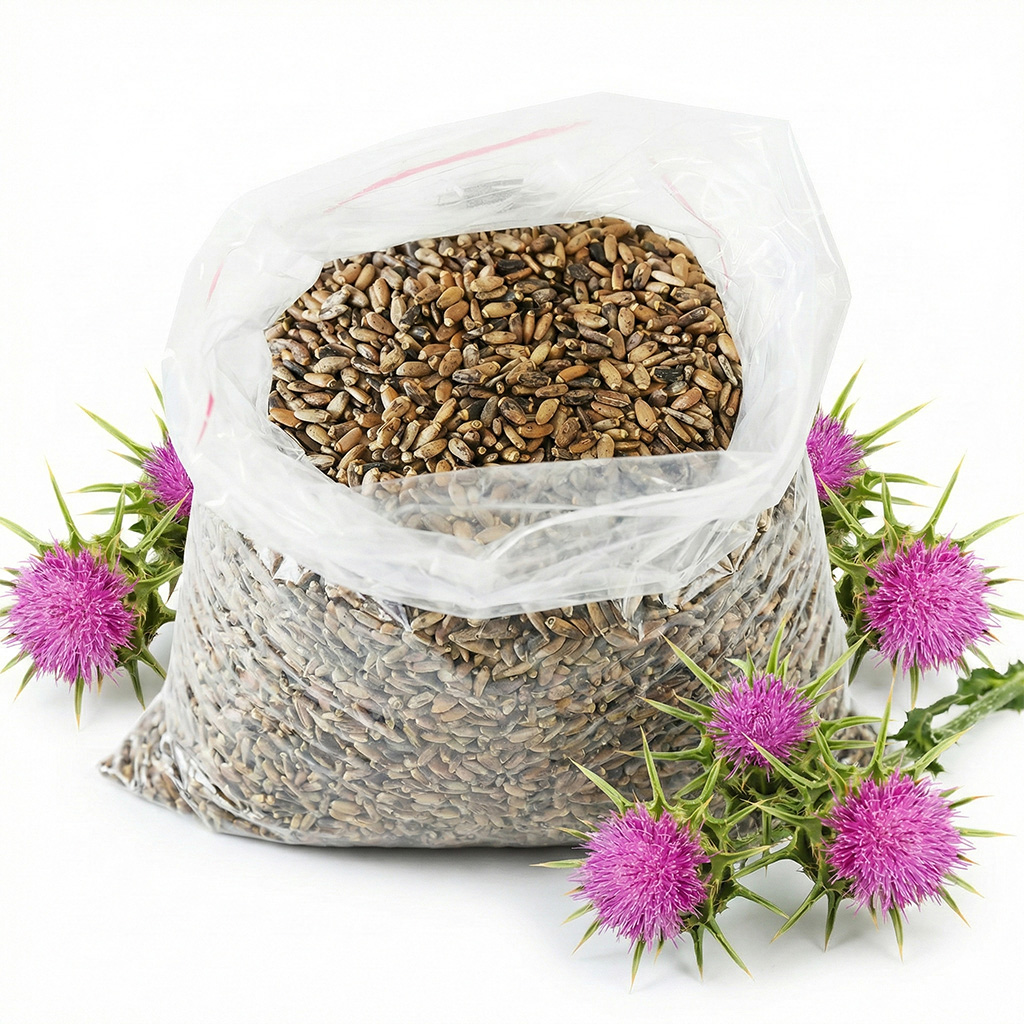 Chardon-Marie (semences / pâturage apicole) - 0,5 kg