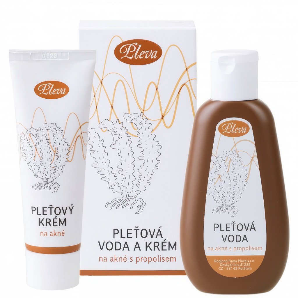 Pleva crème de soin et lotion anti-acné 100 + 50 g
