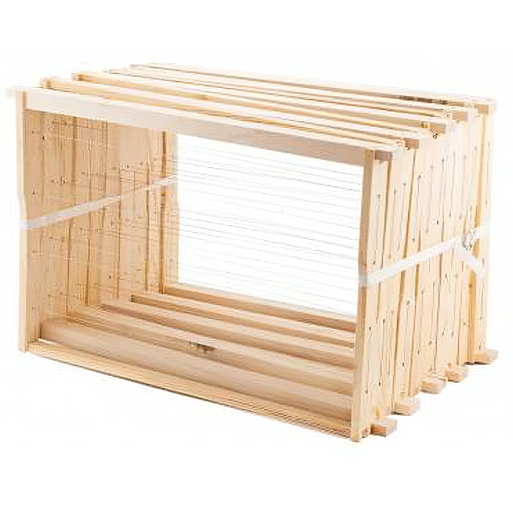 Cadre Dadant Blatt hoffman (10 pcs) assemblé, filé