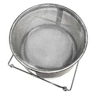 Passoire haute (tamis) double paroi 25 cm avec poignées