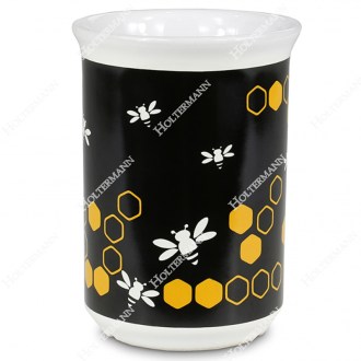 Tasse noir et or