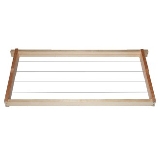 Cadre Langstroth 1/1 - 232 - Hoffman, filé, avec œillets, avec rainure 1 pièce