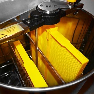Extracteur de miel avec cuve Mellarius MiniLine 2 cadres manuel P40