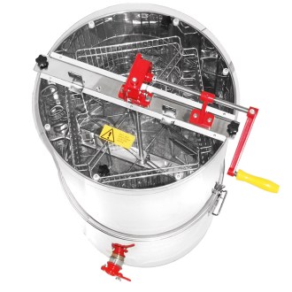 Extracteur de miel avec cuve Mellarius OptiLine 4 cadres manuel P52