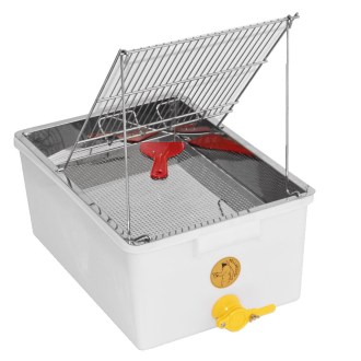 Plateau à désoperculer type E - inox - Mellarius