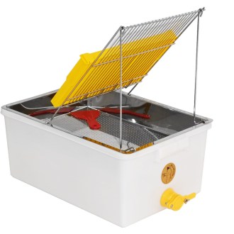 Plateau à désoperculer type E - inox - Mellarius
