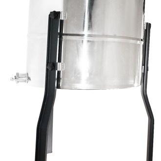 Extracteur de miel Mellarius MaxiLine 4 cadres manuel avec grande manivelle P45