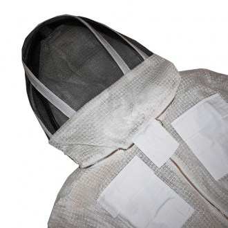 Blouson d'apiculteur professionnelle avec voile tailles : S-XXL