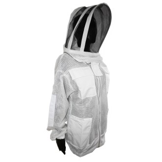 Blouson d'apiculteur professionnelle avec voile tailles : S-XXL