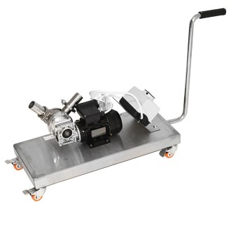 Pompe à miel Mellarius, 230V, 0,37 kW, avec plateforme