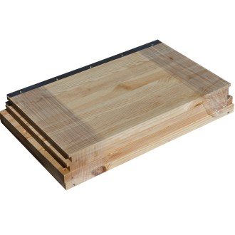 Hausse Dadant US - 12 cadres - 285 - rails - en kit