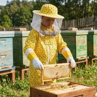 Combinaison d'apiculture pour enfant Elegant Bee taille : S-XL