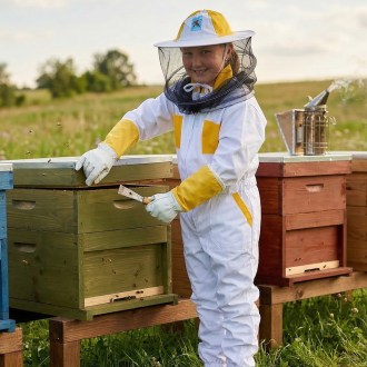 Combinaison d'apiculture pour enfant, taille: 104-164