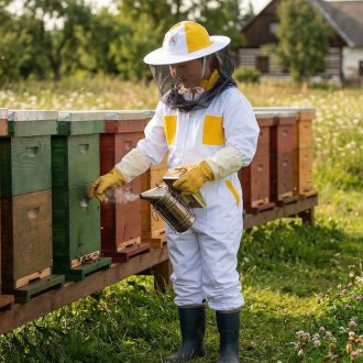 Combinaison d'apiculture pour enfant, taille: 104-164