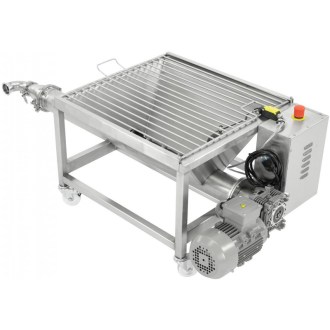 Convoyeur à vis sans fin 230V pour machines à désoperculer