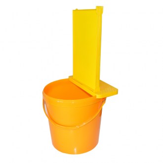 Support de cadres sur seau - plastique