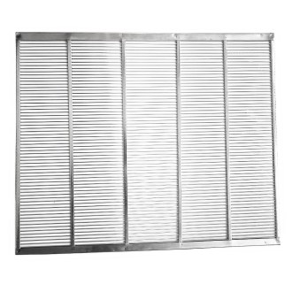 Grille à reine en métal 425x510 mm DE
