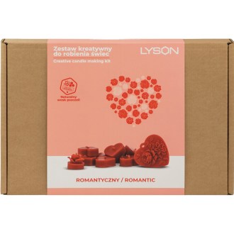 Kit créatif de fabrication de bougies – Romantique