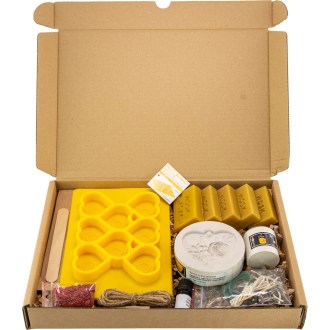 Kit créatif de fabrication de bougies – Romantique