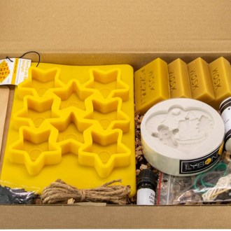 Kit créatif de fabrication de bougies - Noël