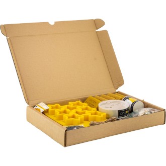 Kit créatif de fabrication de bougies - Noël