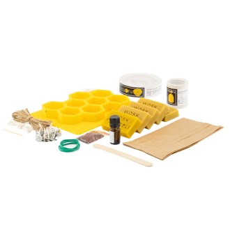 Kit créatif de fabrication de bougies - motif abeille