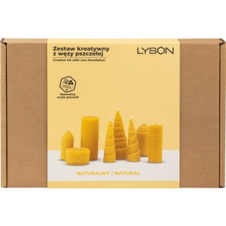 Kit créatif en cire gaufrée - naturel