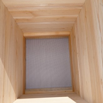 Ruche Langstroth 3 x 3/4 (185) - 10 cadres - zinc