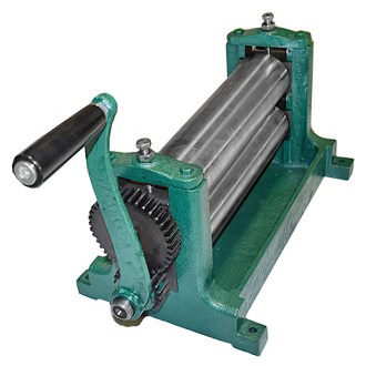 Presse manuelle pour feuilles de cire gaufrée - lisse