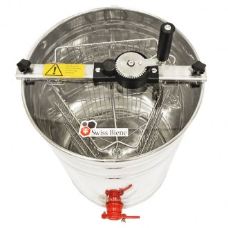 Extracteur de miel Swiss Biene 3 cadres manuel P40