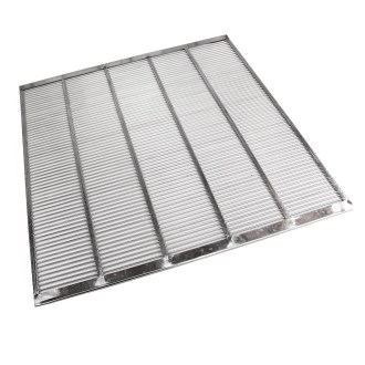 Grille à reine métallique 435x435 mm DE