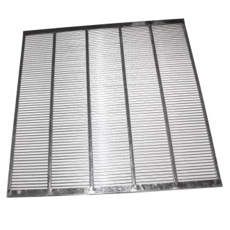 Grille à reine métallique 500x500 mm DE